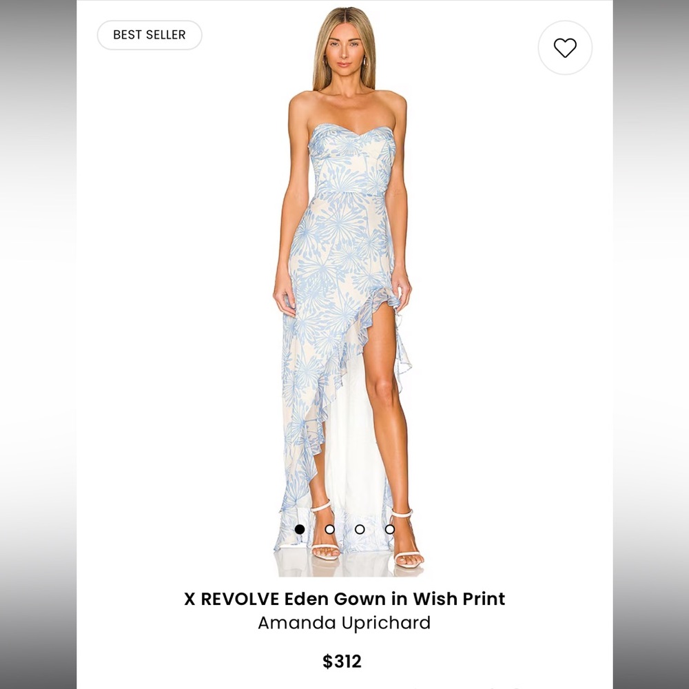 Amanda Uprichard Eden Gown in Wish Print